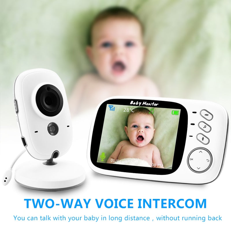 2.4G Wireless Video Baby Monitor  LCD 2 Way Audio Talk Night Vision Surveillance Security Camer